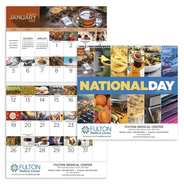 Good Value™ National Day - Spiral Calendar