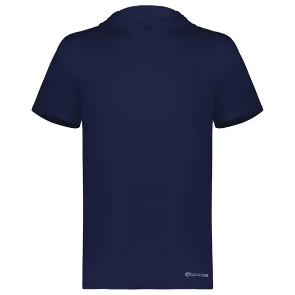 Holloway Men's Hooded T-Shirt Powered by Coolcore