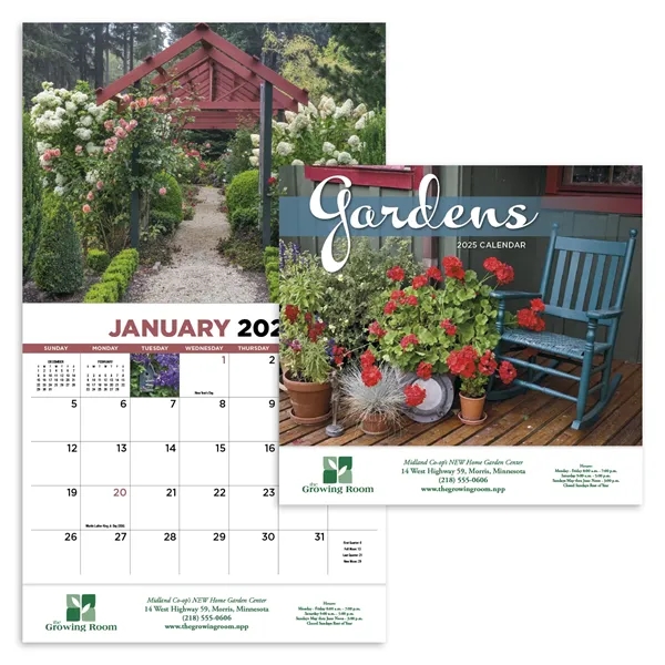 Products Gardens Appointment Calendar - Stapled