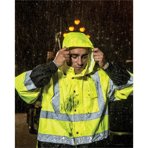 Kishigo Unisex Storm Cover Waterproof Rain Jacket