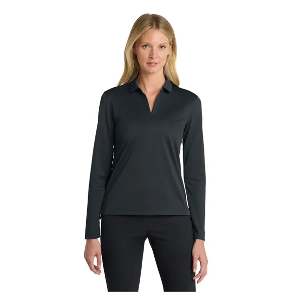 Nike Women's Dri-FIT Micro Pique 2.0 Long Sleeve Polo