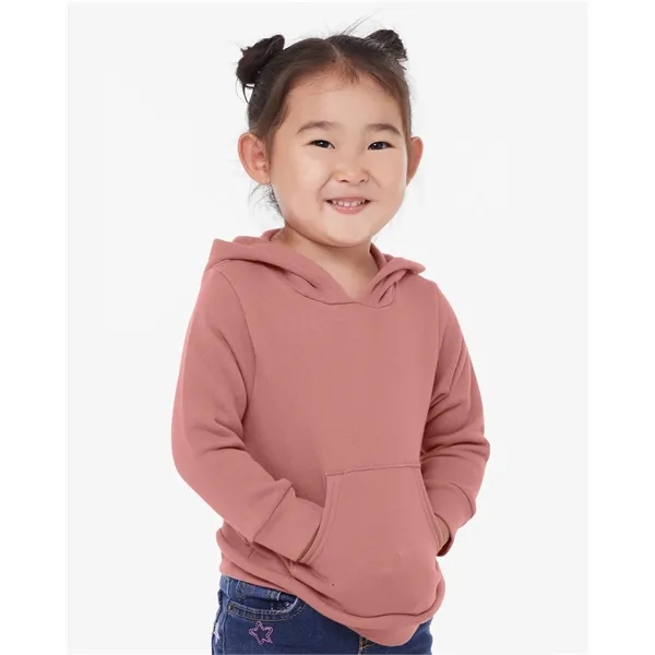 BELLA + CANVAS Toddler Sponge Fleece Pullover Hoodie Swea...