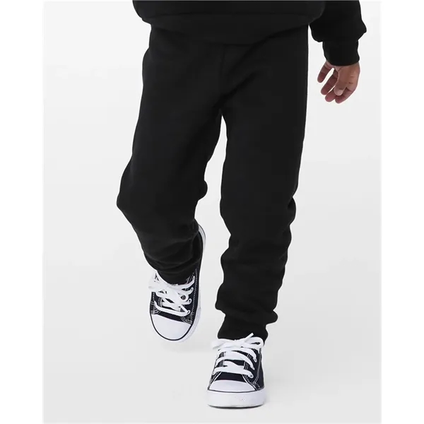 BELLA + CANVAS Toddler Sponge Fleece Jogger Sweatpants