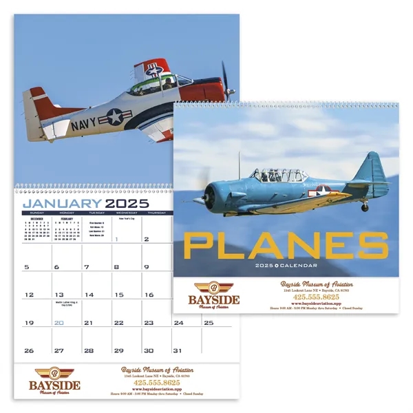 Triumph® Calendars Planes Calendar