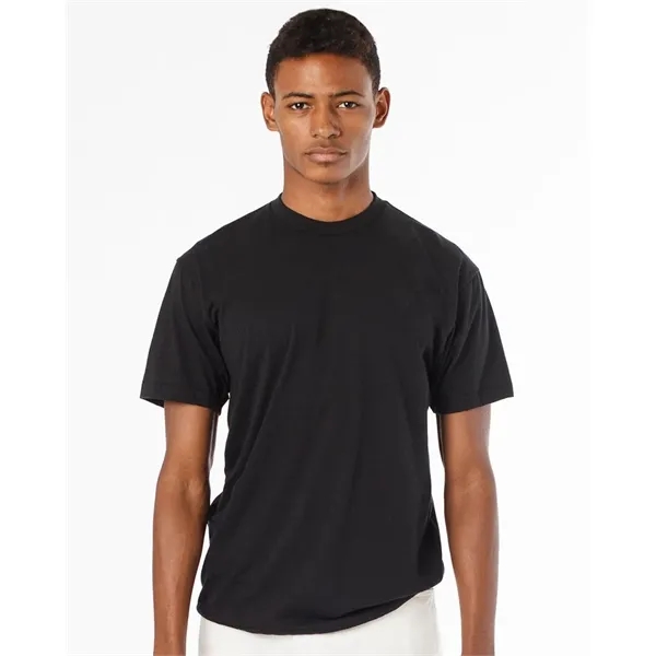 Los Angeles Apparel Unisex USA-Made 50/50 Poly/Cotton T-S...