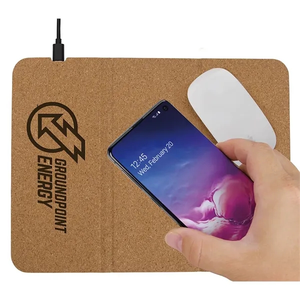 Good Value™ 10W Vite Wireless Charging Mouse Pad and Stand