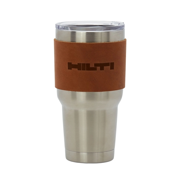 HUNTSMAN Leather Tumbler Sleeve