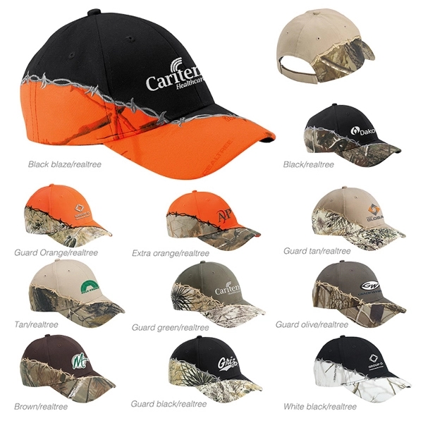 Kati Barbed Wire Embroidery Camo Cap