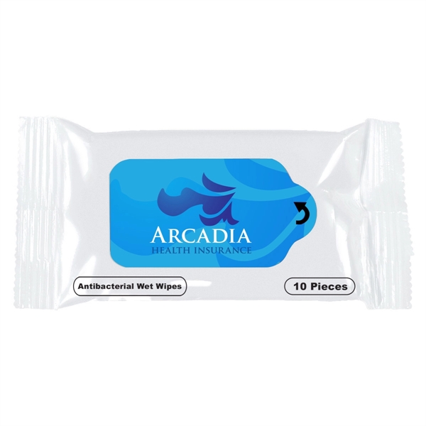 Antibacterial Wet Wipe Packet