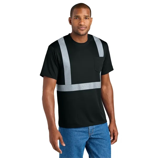 CornerStone Enhanced Visibility Segmented Tape Tee