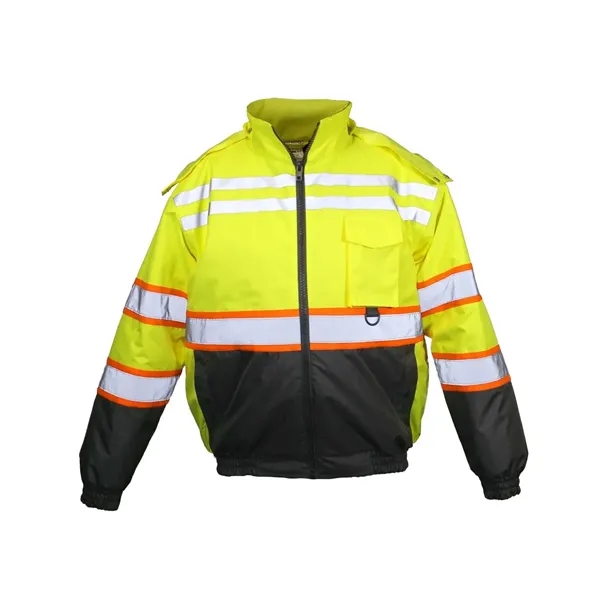 Kishigo Unisex Economy Contrast Class 3 Bomber Jacket