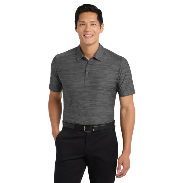 Port Authority Stretch Heather Polo