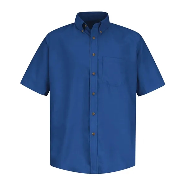 Red Kap Men's Poplin Short Sleeve Dress Shirt