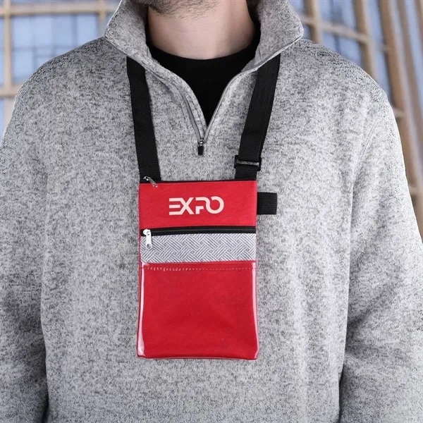 RPET Tradeshow Badgeholder/Neck Wallet