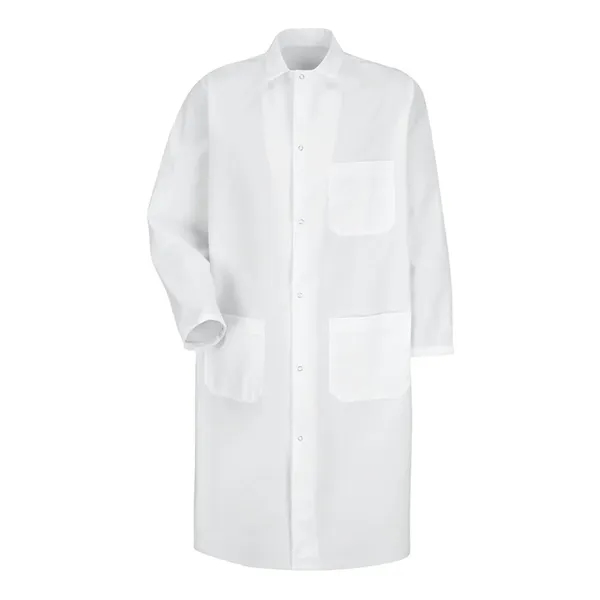 Red Kap Unisex Butcher Coat with Exterior Chest Pocket