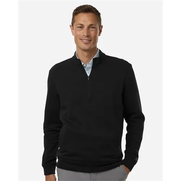 Adidas Men's Elevated Fleece Quarter-Zip Pullover