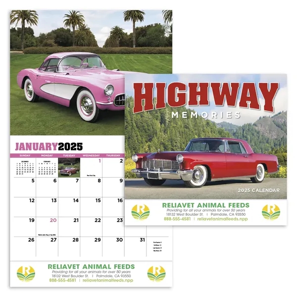 Products Highway Memories Appointment Calendar - Stapled