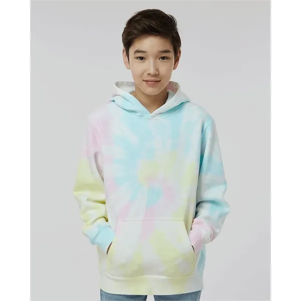 Independent Trading Co. Youth Midweight Tie-Dyed Hooded S...