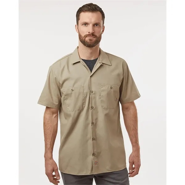 Dickies Men's Industrial Short Sleeve Work Shirt