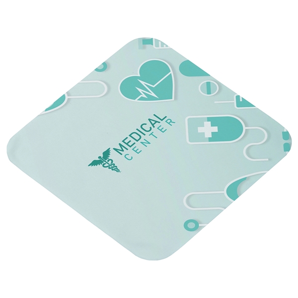 Heavyweight 6- x 6- Draw Twist Microfiber Cleaning Cloth- Fu