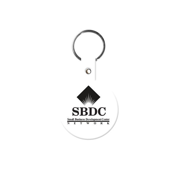 Round Flexible Key Tag
