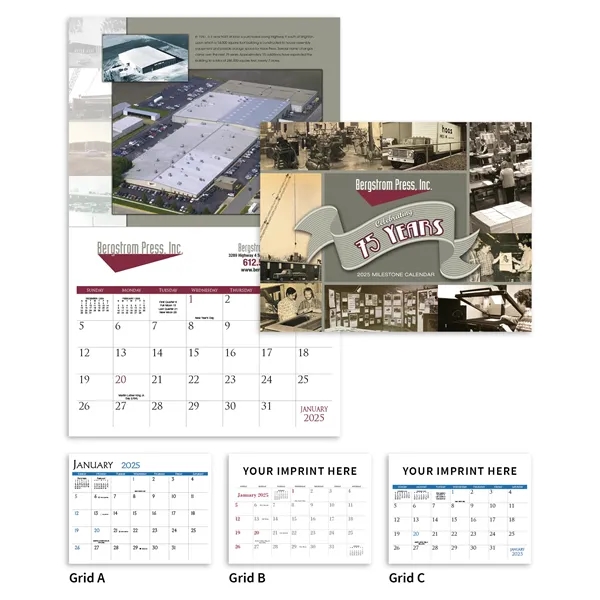 Triumph® Calendars Small Quantity Custom - Stapled Calendar
