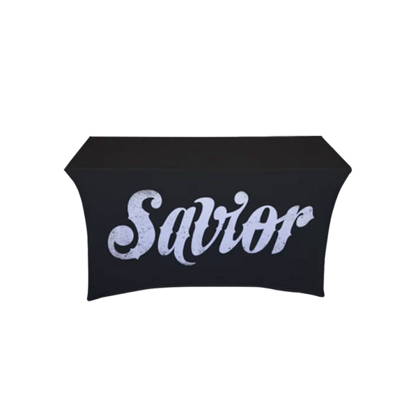 4' Stretch Full Color Table Throw