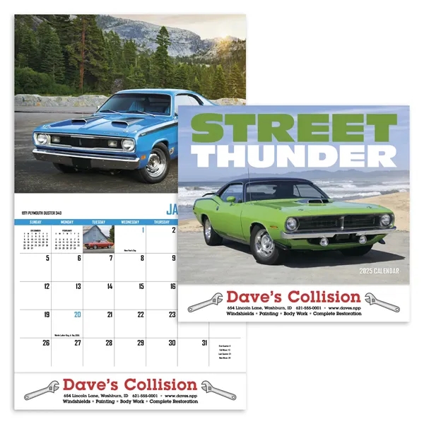 Products Street Thunder Appointment Calendar - Stapled