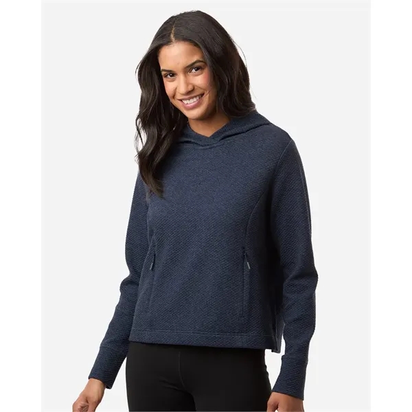 North End Women's Spirit Textured Hooded Pullover