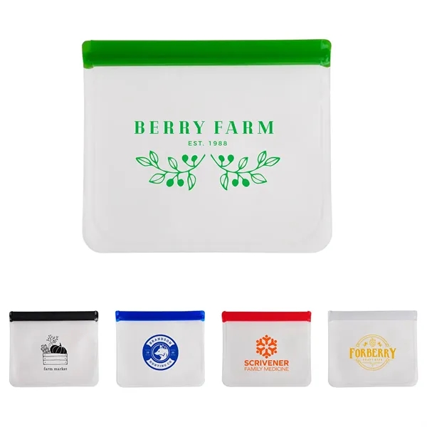 Sunflower PEVA Zip Closure Utility Bag