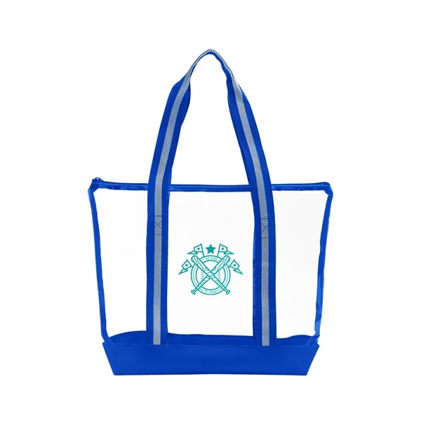 All Access Clear Tote Bag with Zipper