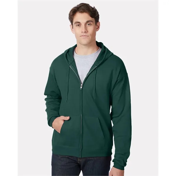 Hanes Unisex EcoSmart® Full-Zip Hooded Sweatshirt