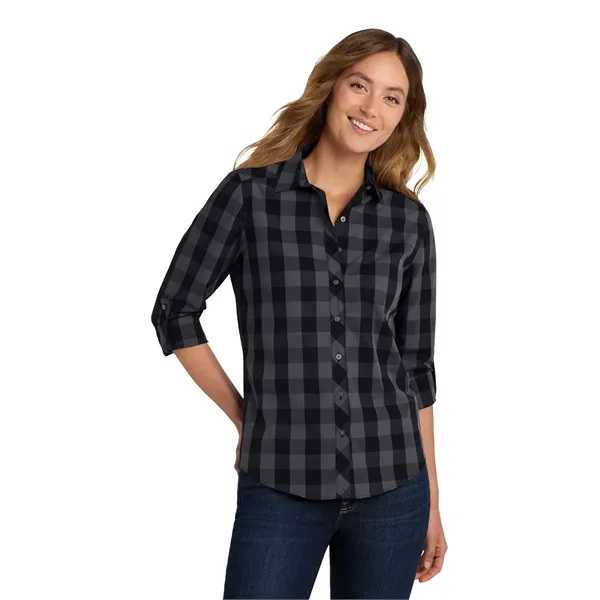 Port Authority Women's Everyday Plaid Shirt.