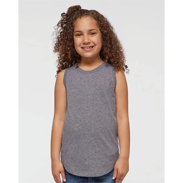 LAT Girls' Relaxed Fine Jersey Tank