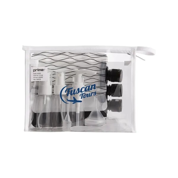 In Transit Travel Bottle Set And Bag