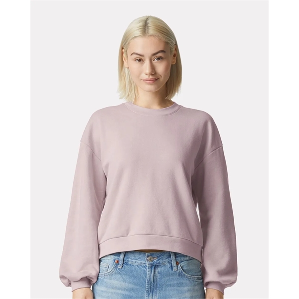 American Apparel Women's ReFlex Fleece Crewneck Sweatshirt