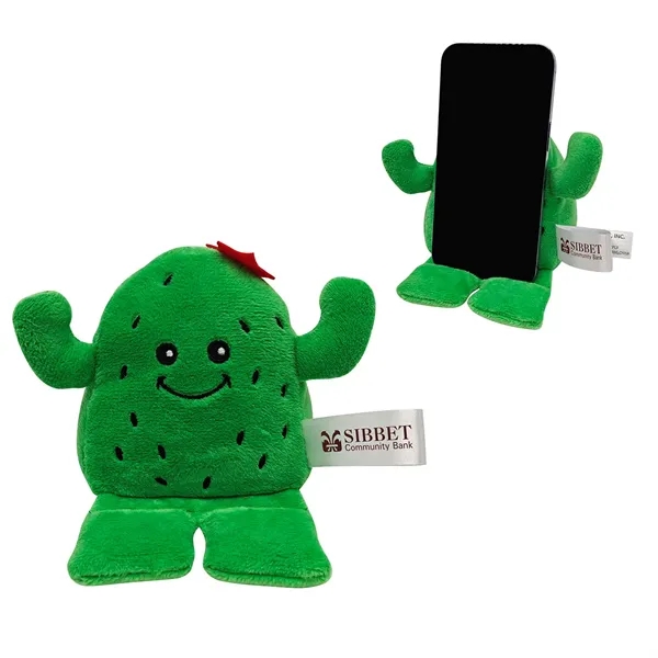 Phone Pals™ Weighted Plush Phone Holder - Cactus