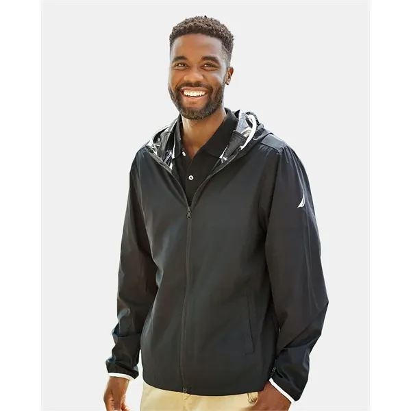 Nautica Men's Stillwater Hooded Windbreaker