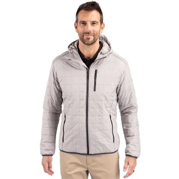 Cutter & Buck Rainier Primaloft Eco Mens Full Zip Hooded ...