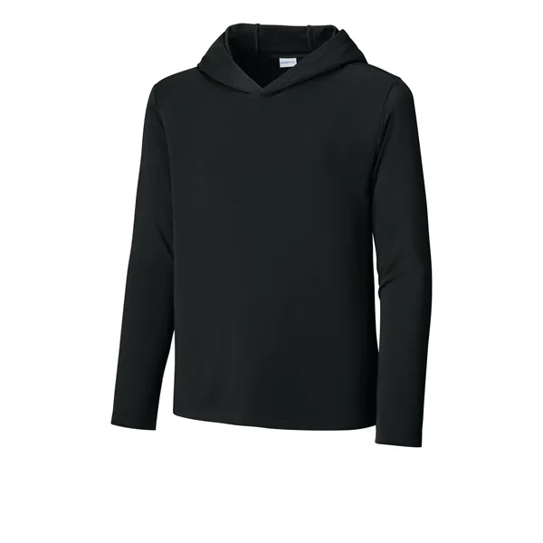 Sport-Tek Youth Posi-UV Pro Long Sleeve Hoodie