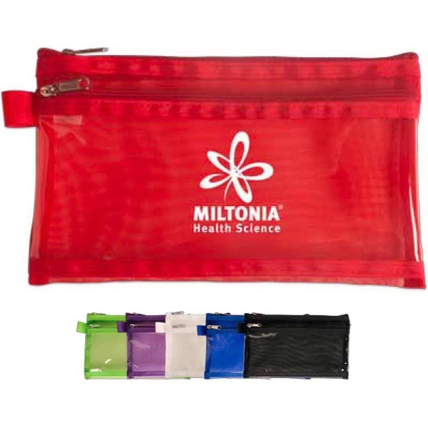 Twin Pocket Pencil Pouch