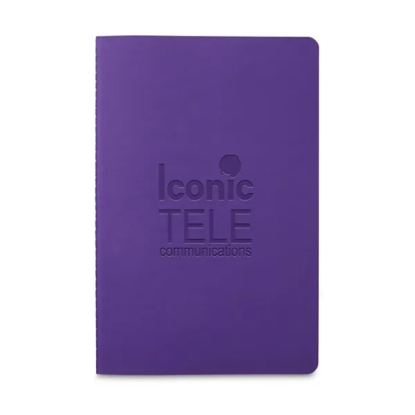 Thermo PU Stitch-Bound Meeting Journal 5.5" x 8.25"