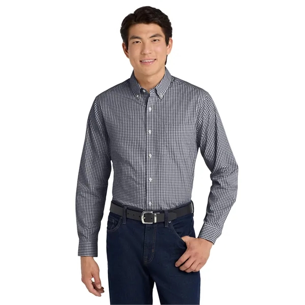 Port Authority Broadcloth Gingham Easy Care Shirt