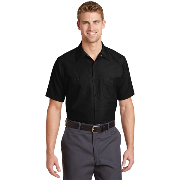 Red Kap Short Sleeve Industrial Work Shirt.