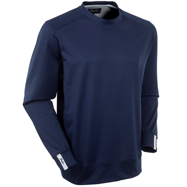 Bobby Jones Men's Performance Scorecard L/S Crewneck