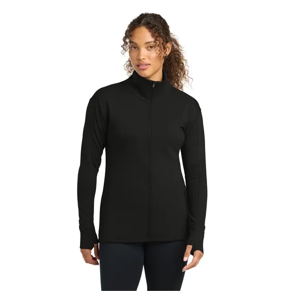 Sport-Tek Women's Sport-Wick Flex Fleece Full-Zip.