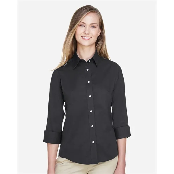 Devon & Jones Women's Perfect Fit™ Three-Quarter Sleeve S...
