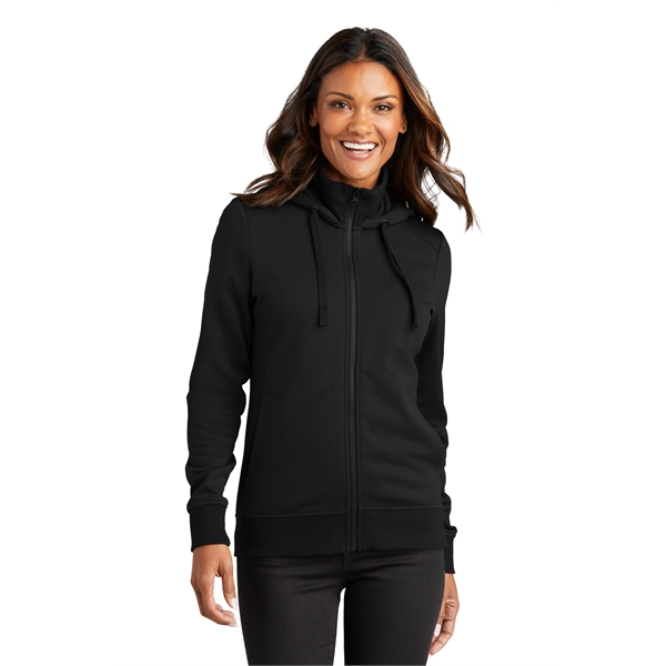 Port Authority Women's Smooth Fleece Hooded Jacket