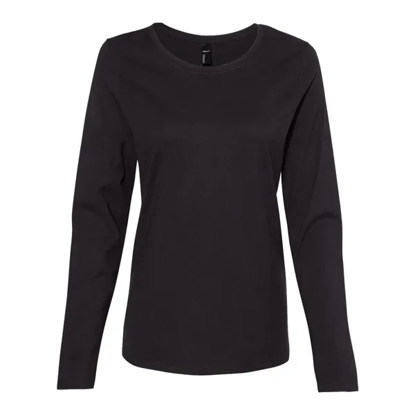 Hanes Women's Perfect-T Long Sleeve Scoopneck T-Shirt