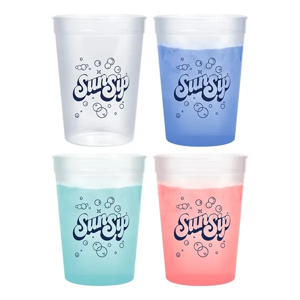 12oz Color Changing Stadium Cup